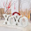 Xoxo Statue Valentine's Day Desktop Sculpture White 3