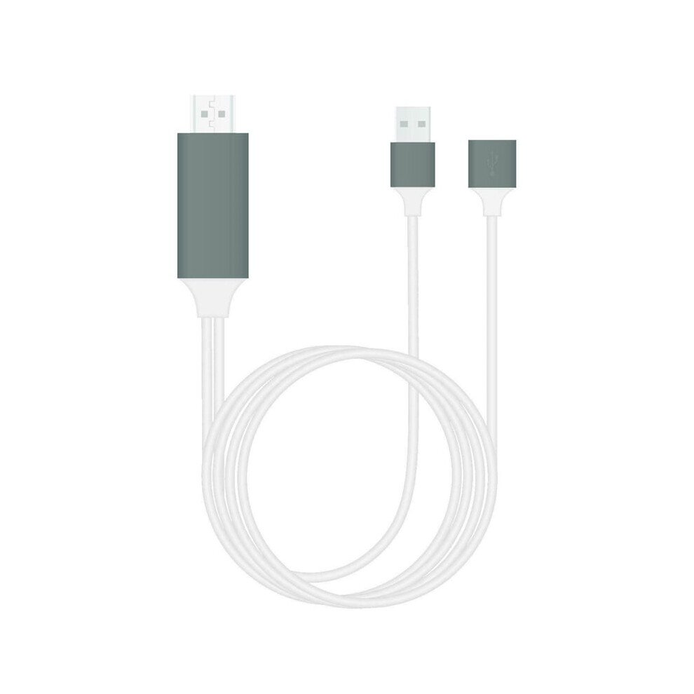 Luxsea Lightning To Hdmi Adapter For Android 5.0+ Ios 8+ 9370362076809