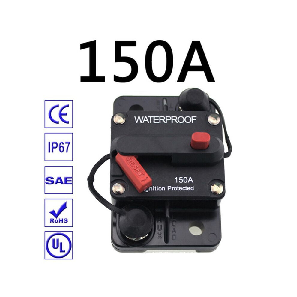 Circuit Breaker Manual Reset 30-300A Marine Boat 9370362076656