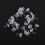 Clear Heads Twist Pins for Upholstery 30 pcs 4