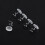 Clear Heads Twist Pins for Upholstery 30 pcs 3