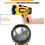 Rechargeable LED Spotlight 5000 Lumen 4400mAh 5