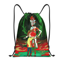 Rick and Morty Drawstring Bag Unisex Medium