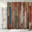 Wooden Brown Shower Curtain Hooks 12-Pack 2