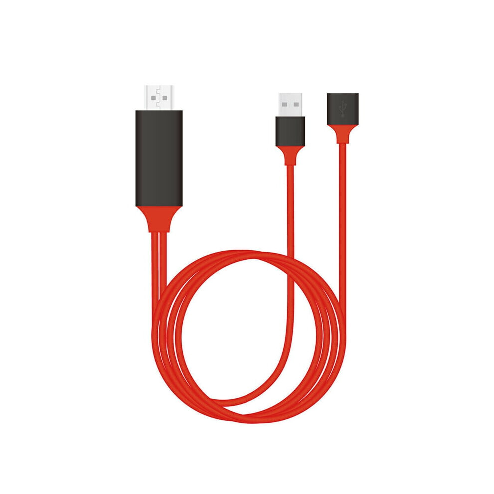 Luxsea Lightning To Hdmi Adapter For Android 5.0+ And Ios 8+ 9370362079985