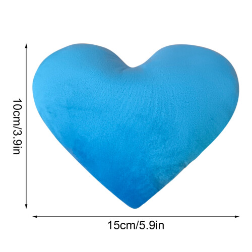 Plush Love Pillow Heart-Shaped 16 Inch 1