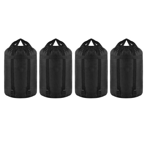 Nylon Compression Sack for Sleeping Bag 4 Pack