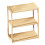 Wood Desk Bookshelf Storage Rack 3 Layer 1