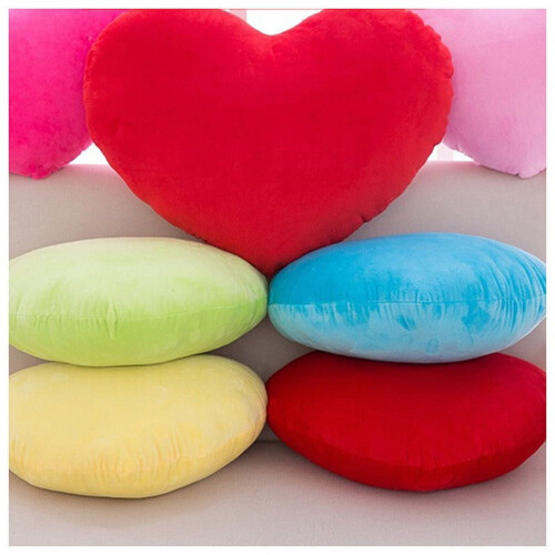 Plush Love Pillow Heart-Shaped 16 Inch 2