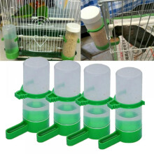Luxsea bird drinker feeder with clip for cockatiel parrot 4