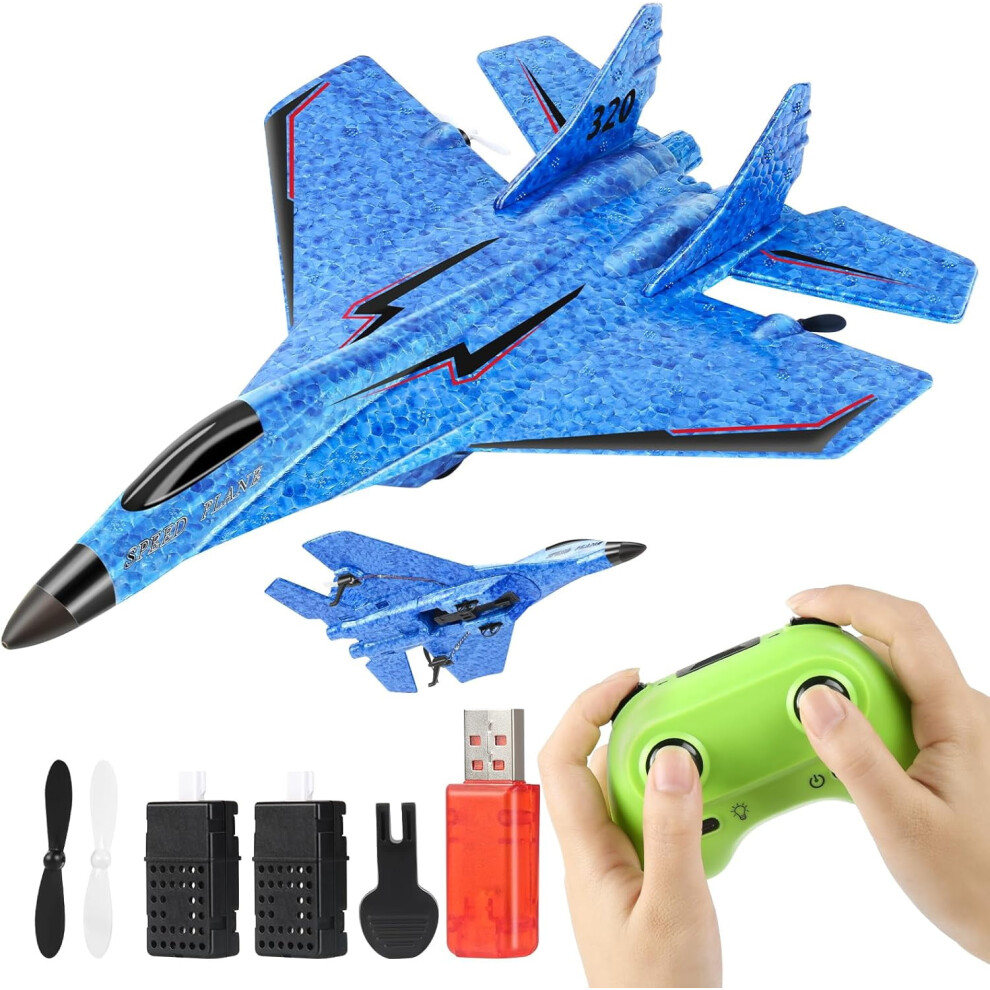 Rc Plane Remote Control 2.4Ghz 2Ch With Lights 9370362081339