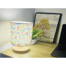 LOVEVER LED desk lamp with wooden base, 3-color, dimmable,