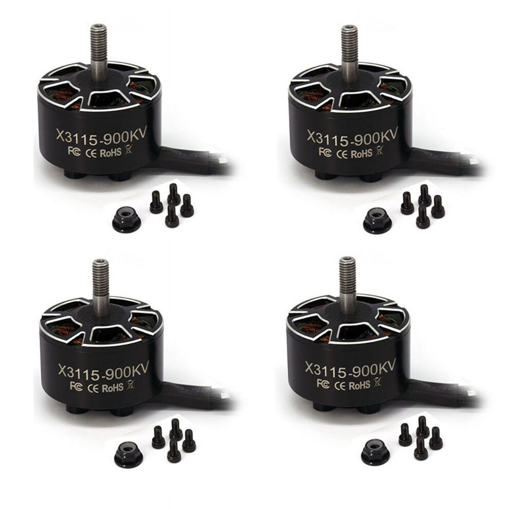 X3115 3115 900Kv Brushless Motor For Fpv Drone 4 Pcs 9370362081155