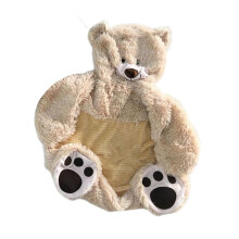 Plush Bear Kids Chair Cover 19x19x17.7 Inch