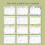 Desk Calendar 2024-2025 Standing Flip with Notes 18 Months 6