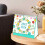 Desk Calendar 2024-2025 Standing Flip with Notes 18 Months 7