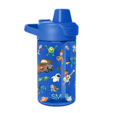 Simple Modern Disney Kinderen Tritan Plastic Summit Waterfles | 12 oz BPA-vrije beker met deksel en lekvrije rietje