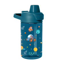 Simple Modern Blippi Kinderen Tritan Plastic Summit Waterfles | 12 oz BPA-vrije beker met lekvrije rietje