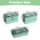 Plastic Lunch Box Pink Single Layer 1 Piece 3