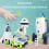 Space Rocket Early Education Toy for Children 6