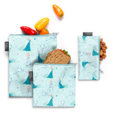 Simple Modern Disney Herbruikbare Snackzakjes voor Kinderen | Voedselveilig, BPA-vrij, Polyester | Wasbaar & Navulbaar