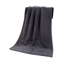Pedty superfine fiber beach towel grey 30 x 60 inches