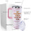 40 oz Tumbler with Handle and Straw Lid 2