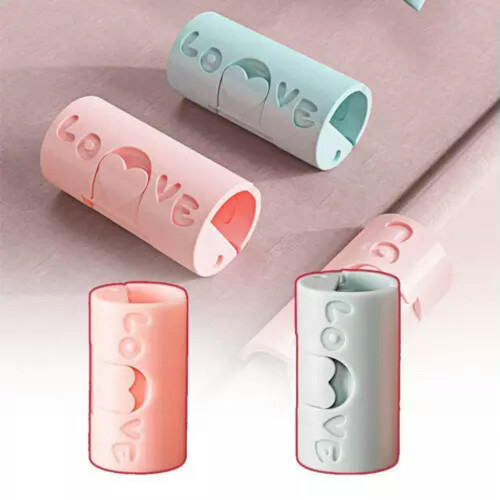 TUMALL bed sheet grippers pink reusable clips 4-pack 2