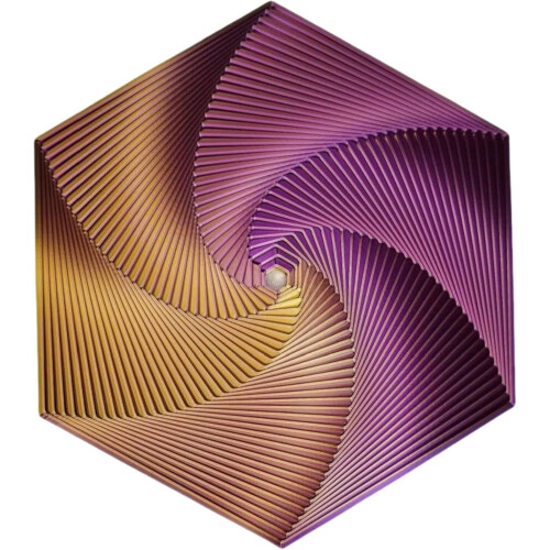 Fractal Hexagon Pop It Fidget Toy for Adults 1