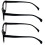 Women's Cateye Reading Glasses Anti-Blue Light UV 3