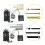 Quartz Pendulum Clock Movement with Music Chime Box 5
