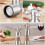 Stainless Steel Salt and Pepper Grinder Adjustable 6