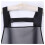 TUMALL kitchen apron with hand wipe pocket black 2