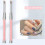 Pink Nail Smudge Pen Soft Bristles Flexible Tip 1pc 1