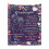Purple plush twin throw blanket 70x100 cm 1