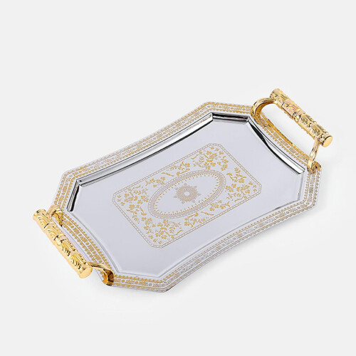 TUMALL reusable pattern tray organizer gold small 2