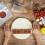 Wooden Embossed Rolling Pin with Window Grille Design 8