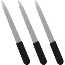 Metal Nail File Set Double-Sided Stainless Steel 3 pcs