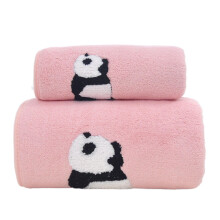 Pedty hand towels set 35x75cm soft absorbent 2 pcs red