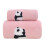 Pedty hand towels set 35x75cm soft absorbent 2 pcs red 1