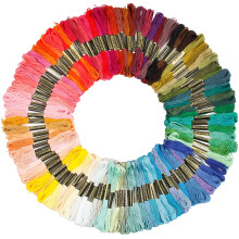 PCAPZZ embroidery floss colorful 100 skeins