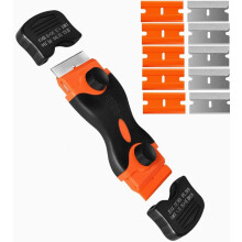 Window Scraper Tool with Double-Edge Blades 10-Pack