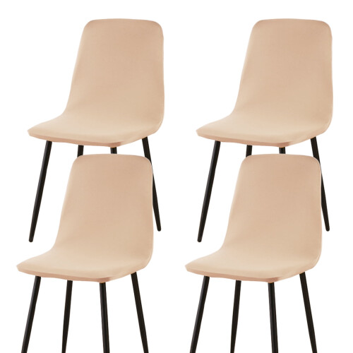 Pcapzz minimalist stretch chair covers 4 pcs