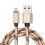 FREEDOMTECH Καλώδιο USB C σε USB A από πλεγμένο νάιλον 6ft - Γρήγορη φόρτιση για συμβατότητα 1