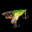 Fishing Lure Treble Hook 6.5g 5cm Luminous Cicada 2