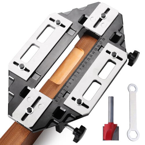 Door Hinge Template Jig for Woodworking