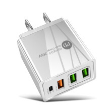FreedomTech USB wall charger QC 3.0 4-port