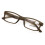 Rectangular Reading Glasses with Spring Hinge +2.25 2