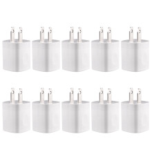 FREEDOMTECH USB Wall Charger Cube 1A 10-Pack