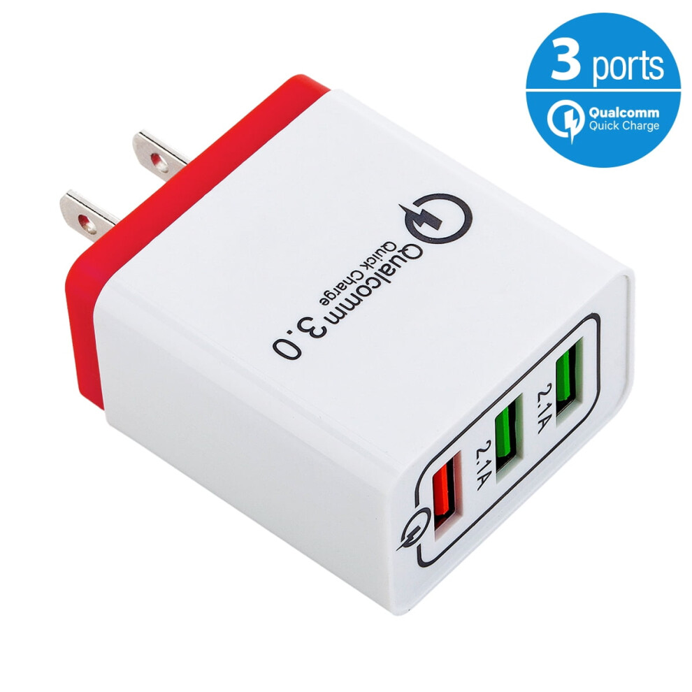 Freedomtech Usb Wall Charger 3-Port 2.1A 5V 9314556551307